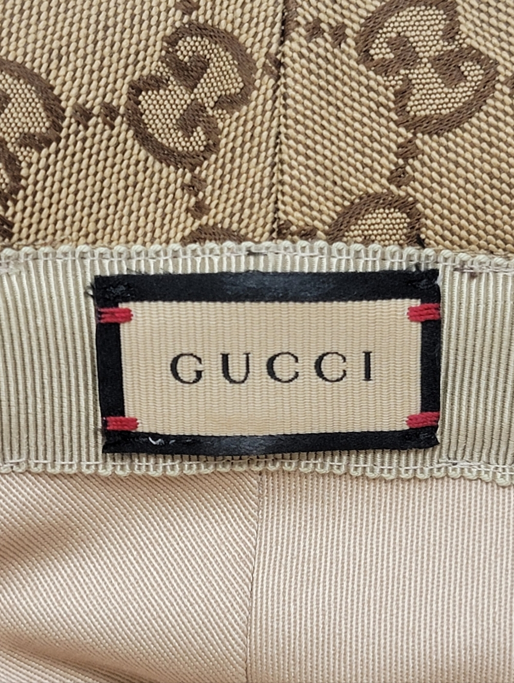 GUCCI GG Canvas Bucket Hat Size S (57cm) - Picture 5 of 11